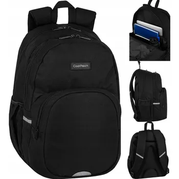 Školní batoh Vícekomorový Školní batoh CoolPack černý, vícebarevný 27 l