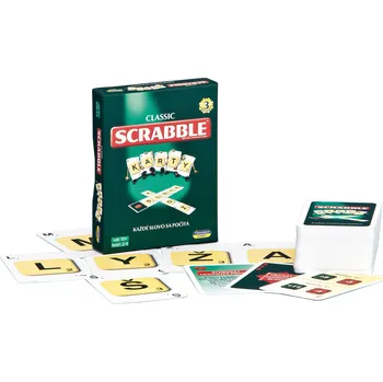 Desková hra Piatnik Scrabble Karetní verze (SK)
