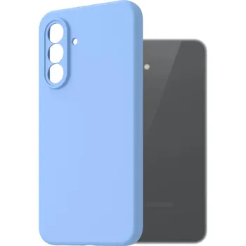 Pouzdro na mobilní telefon AlzaGuard Premium Silicone Case pro Samsung Galaxy A56 světle modrý