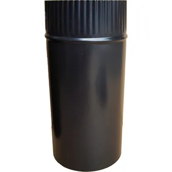 Kouřovod Roura kouřovodu o150 mm, smalt černá, 0,25m