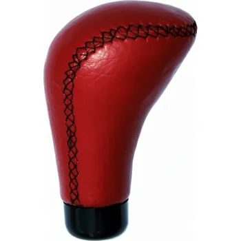 Hlavice řadicí páky PREXIM rukojeť řadicí páky celokožená červená