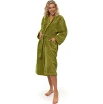 Interkontakt Dámský župan kimono Olive Green S