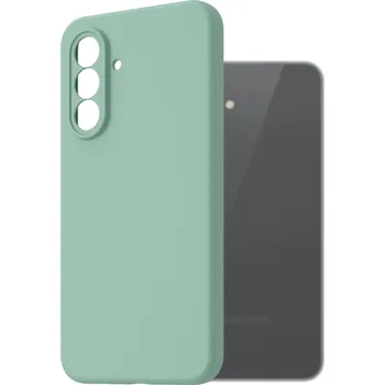 Pouzdro na mobilní telefon AlzaGuard Premium Silicone Case pro Samsung Galaxy A56 světle zelený