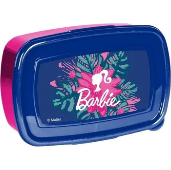 Dětské zboží PASO Krabička na oběd Barbie květiny