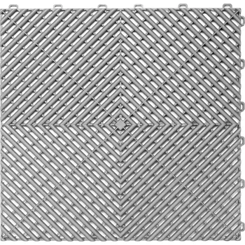 Dlažba Dlaždice modulární podlahy 40 x 40 cm, barva: světle šedá