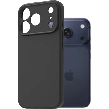 Pouzdro na mobilní telefon AlzaGuard Matte TPU Case pro iPhone 17 Pro černý