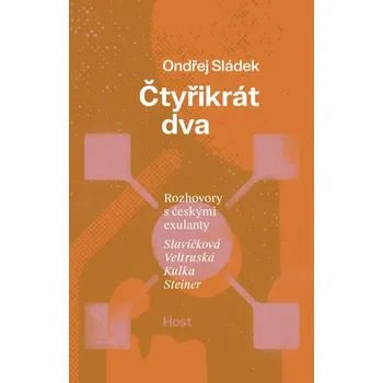 Beletrie pro dospělé Čtyřikrát dva - Rozhovory s českými exulanty