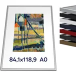 THALU Kovový rám 84,1x118,9 A0 cm Modrá tmavá