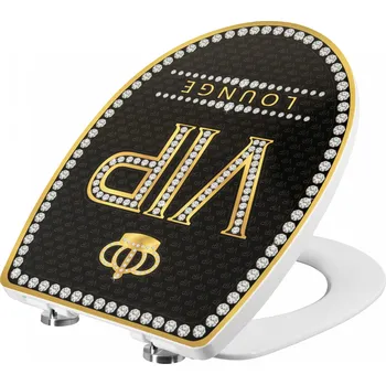 CORNAT WC sedátko VIP 2.0, termoplast, pozvolné zavírání