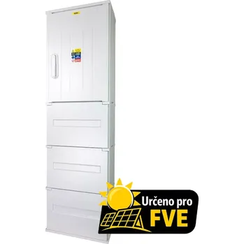 Rozvaděč SFOS E2RP+FV-UV elektroměrový třífázový dvoutarifní rozvaděč v pilíři ČEZ