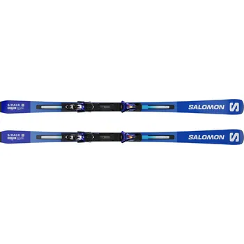 Lyžování Salomon S/Race GS Pro+Icon RS 12 Race Velikost: 182 L race blue/white+V race blue/white/safety yellow 25/26