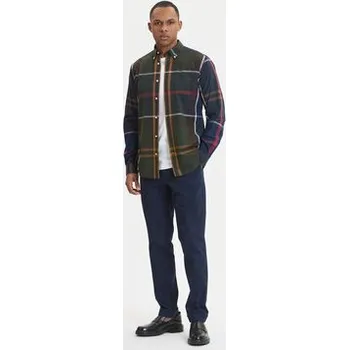 Pánská košile Barbour Košile Harris MSH5071TN11 Zelená XL