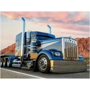 Diamantové malování Norimpex Modrý truck 30 × 40 cm