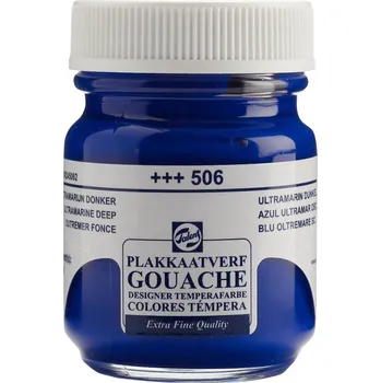 Speciální výtvarná barva Talens Extra Fine Kvašová barva Ultramarine Deep 50 ml 1 ks