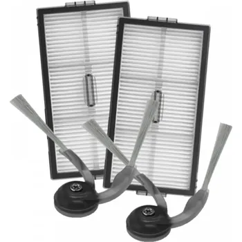 Sada příslušenství pro robotický vysavač HEPA filtry a kartáčky k vysavači ROBOROCK QRevo Curv 2 Pro sada 2+2ks