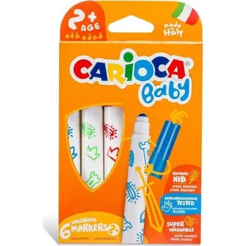 CARIOCA Baby omyvatelné, 6 barev