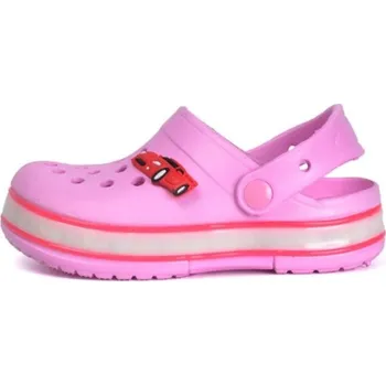 Dívčí pantofle Dětské gumové pantofle A253 růžová 32