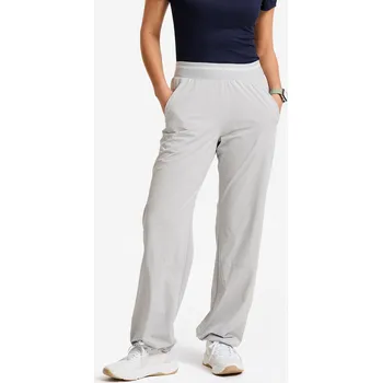 DOMYOS Dámské oversize tepláky XS - Š26 D30 ŠEDÁ