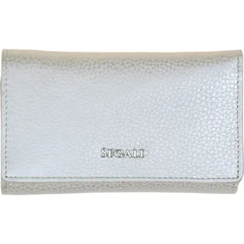 Peněženka SEGALI 7074 stříbrná