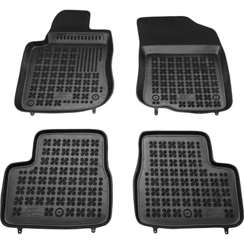 Autodoplněk Rezaw-Plast, Gumové koberce se zvýšeným okrajem, Peugeot 208, 2012-2019, 5 dveř.
