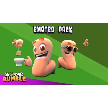 Počítačová hra Worms Rumble - Emote Pack - PC DIGITAL