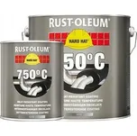 Silikonová Barva Rust-Oleum na kov odolná vůči teplu 0,75 l, stříbrná