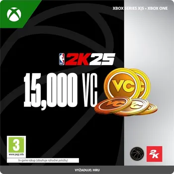 Počítačová hra NBA 2K25: 15,000 Virtual Currency Pack - Xbox Digital