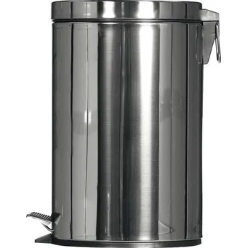 Odpadkový koš Gastro Nerez pedálový odpadkový koš 20 l, stříbrný