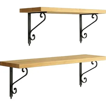 police Raavi Police na zeď s konzolí Runa Mango, šíře 75 cm