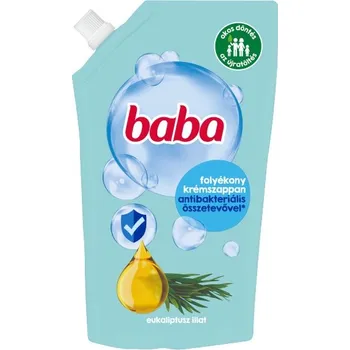 Péče o ruce BABA Antibacterial Liquid Soap Refill Eucalyptus 500 ml