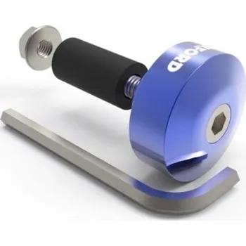 Auto-moto Oxfort Bar Ends 1 s redukcí pro vnitřní průměr 13 a 18 mm, vnější 22 a 28,6 mm, modrý elox, pár