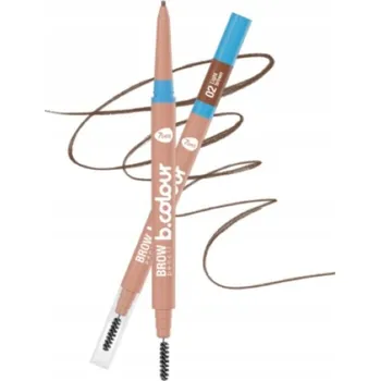 Tužka na obočí 7Days - B. Colour Tužka na obočí s kartáčkem 02 Světle hnědá