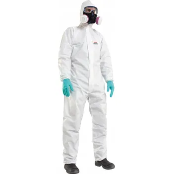 Pracovní oblečení Jednodílná kombinéza Honeywell Mutex 2 bílá XL s kapucí