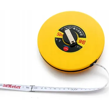 metr SVINOVACÍ METR 50M - ZESÍLENÁ STAVEBNÍ METRÓVÁ PÁSKA