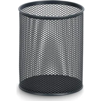 Kancelář ZELLER Stojánek na tužky drátěný, antracit 11 × 13,5 cm