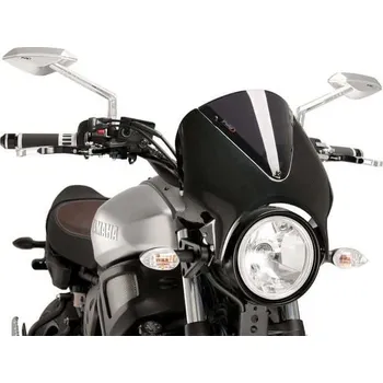 Auto-moto PUIG Plexi štít RETROVISION karbonový vzhled tmavá kouřová, 140.9561F