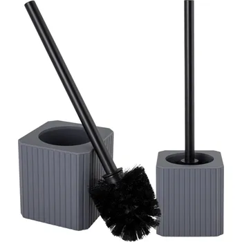 WC štětka WC štětka s držákem Šedá Černá Sada ARIETA