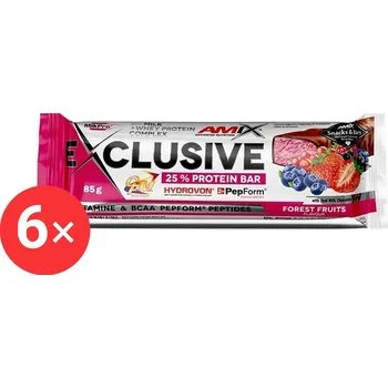 Sport Amix Nutrition Exclusive Protein Bar, 6 x 85g, Forest Fruits