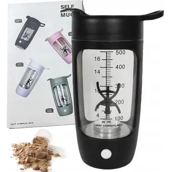 600ML ŠEJKR MIXÉR NA PROTEINY ELEKTRICKÝ USB MIXÉR NA KOKTEJLY 1200MAH