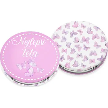 Nekupto Kapesní zrcátko Nejlepší teta V.I.P.