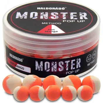 Boilies Haldorádó Pop-Up Method Monster 30 g 9+11 mm Hot Mango