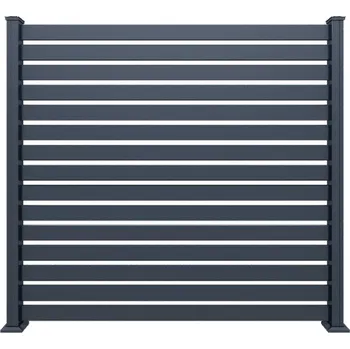 Plot Hliníkové plotové pole antracit RAL7016 1 800 x 2 000 mm