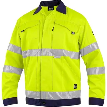 pracovní blůza CXS Blůza NORWICH, výstražná, pánská, žluto-modrá, vel. 52