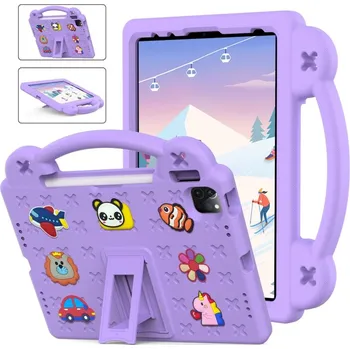 Pouzdro na tablet VSECHNONAMOBIL 76950 FANY Dětský kryt na tablet pro Apple iPad Pro 11 2024 / M5 2025 fialový