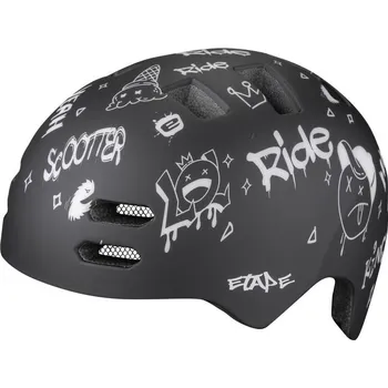 ETAPE dětská cyklistická přilba BUDDY, černá mat S/M 53-55 cm