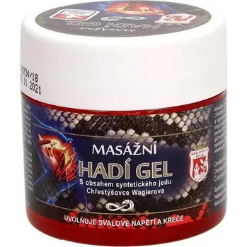Masážní hadí gel