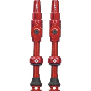 Sport Big Bore Hybrid Tubeless Valves Red Large
