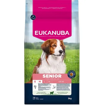 Krmivo EUKANUBA Senior Small and Medium rich in lamb 3kg-KS