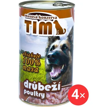 Krmivo pro psa Sokol Falco TIM drůbeží 4 × 1200 g