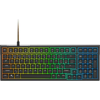 Klávesnice Rapture FOXTROT HE, Gateron Dual-Rail White, černá - CZ/SK